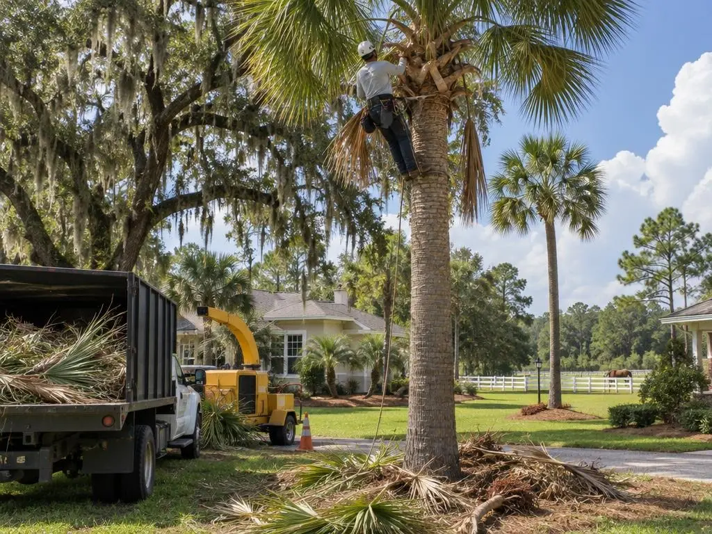Palm Tree Trimming in Ocala, FL