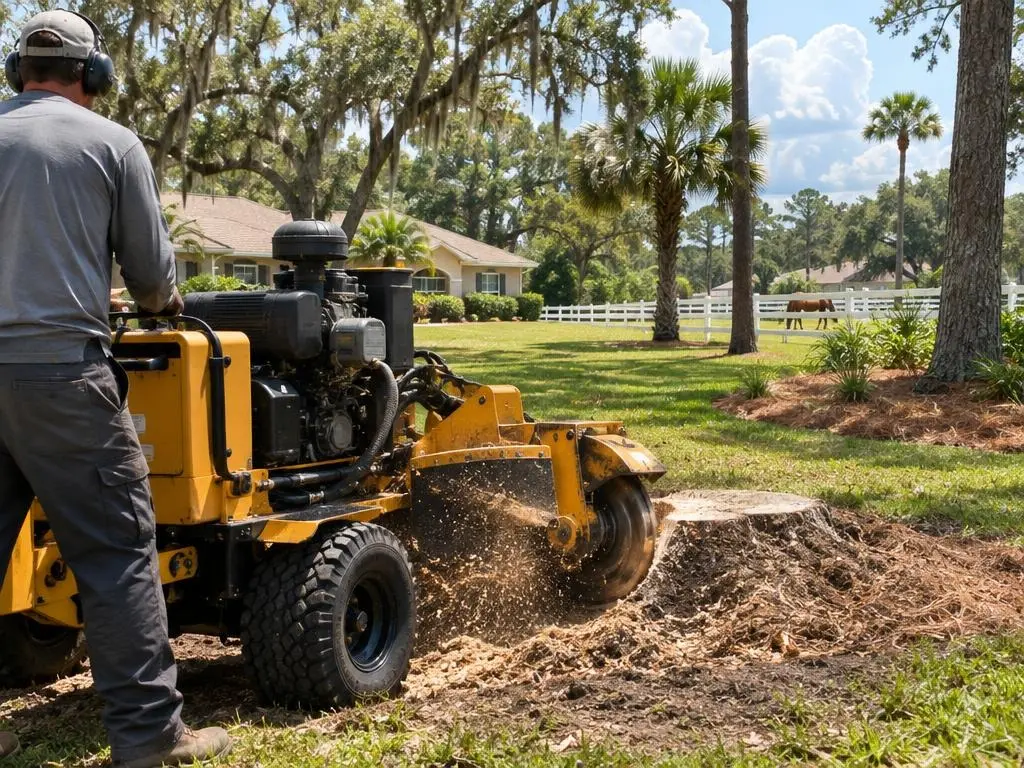Stump Grinding in Ocala, FL